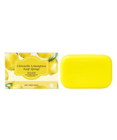 Moisturizing natural illuminating bar soap 100g for daily face hand shower and bath care