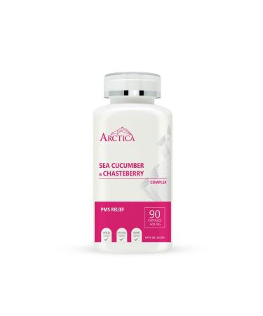 Arctica Food Sea Cucumber & Chasteberry Complex Capsule PMS Relief 600 mg 90 caps 1