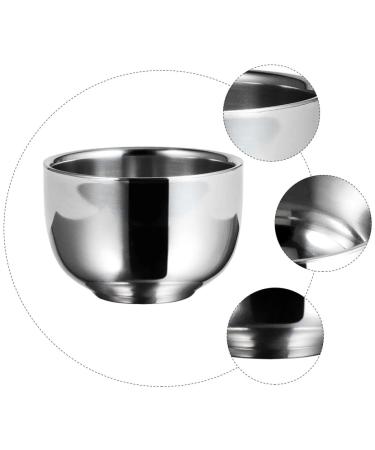Beaupretty Stainless Steel Shaving Cup - Impact Bowl for Smooth Shaves | International Shipping - Buy Online on GoSupps.com