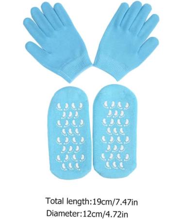 Healeved 2 Sets Hand and Foot Care Set Dry Cracked Hands Gloves Bunny Ear Clip Gloves Mitts Moisturizing Spa Gloves Socks Spa Mittens Clothing Set Women's Vegetable Cosmetic - Buy Online on GoSupps.com