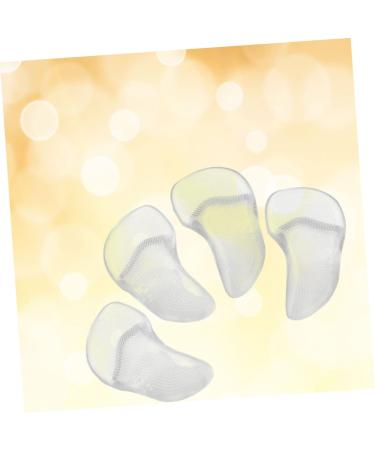 Healeved Clear Pumps Insoles - 3 Pair Heel Grips & Cushions for High Heels | Gel Half Insoles with Arch Support & Soft Massage Pads - Buy Online on GoSupps.com