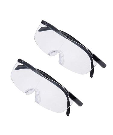2Pcs Big Vision Magnifying Glasses As Seen On TV Everything 160 Bigger & Clearer