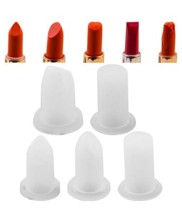 12.1mm Tube Lipstick Mold Crafts DIY Lipstick Mold Tool Kits Makeup Tools White