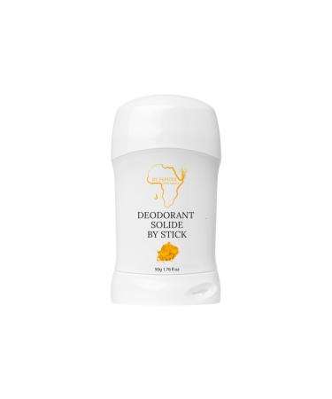 D odorant Solide Naturel Curcuma & Nigelle Vegan 100% Naturel Bicarbonate & Zinc Pour Peaux Sensibles 50g
