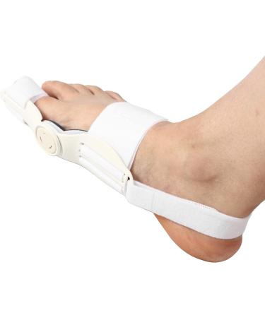 Pssopp Bunion Corrector - Adjustable Orthopedic Toe Straightener for Men - Hardened Gel Joint Support - One Size - White - Buy Online on GoSupps.com