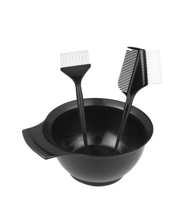 Frcolor brush and bowl set of hair color dye with hair color brush stirring bowl hair solon tools for at home hairdressing salon 3st