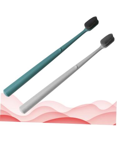 Beavorty 2-St Brush Set - Nylons Slide Tongue Portable Toothbrush with Bracket | Soft Fur Tooth Hygiene Tool for Oral Care | Ideal Gift (1 Pack) - Buy Online on GoSupps.com