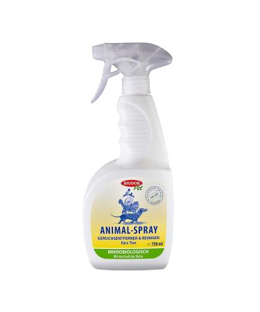Biodor Animal Odor Remover & Cleaner Spray 750 ml Odor Neutralizer Enzyme Cleaner Cat Urine Dog Urine Spray 750ml