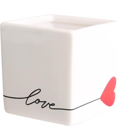 Costa Farms Live Indoor Hoya Heart Succulent in White Ceramic - 5 Tall - Buy Online on GoSupps.com