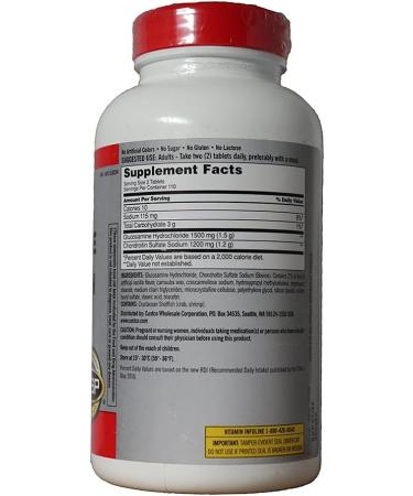 Kirkland Signature Glucosamine & Chondroitin 220 Tablets (4 Pack) - Buy Online on GoSupps.com