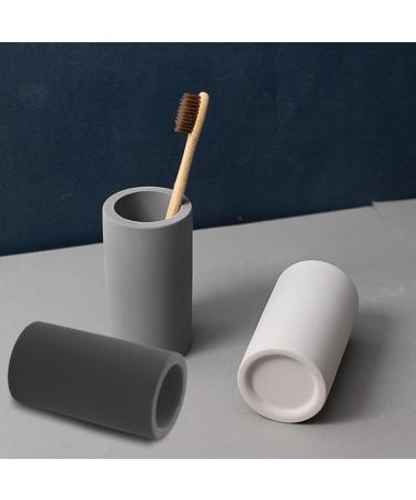 Buy Beige Cream Diatomite Toothbrush Holder - Quick-Drying & Water Absorption for Electric Toothbrushes | International Shipping Available - Buy Online on GoSupps.com