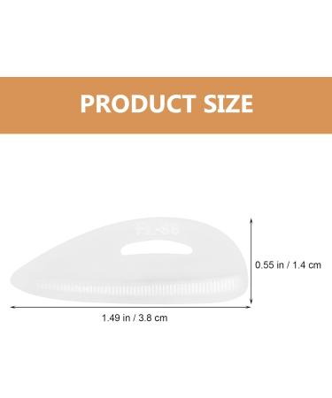 minkissy 50 Pairs Eyelash Pad Eyelash Curler Pad Eyelashes Silicone Pads Eyelash Perm Eyelash Grafting Pads False Eyelash Practical Pads Washers Silica Gel for Women White Extend - Buy Online on GoSupps.com