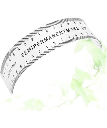 Beavorty 4 Pcs Portable Eyebrow Ruler Kit Brow Measuring Ruler Embroidery Golden Eyebrows Eyebrow Tools Pour 1 count (Pack of 1) Blackx4pcs - Buy Online on GoSupps.com