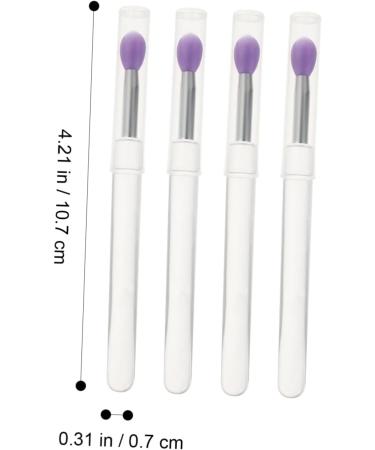 Baluue 24 Pcs Silicone Lip Brush Eyeshadow Lip Scrub Brush Eye Shadow Scrubber 10.7X0.8X0.8CMx3pcs Assorted Colorx3pcs - Buy Online on GoSupps.com