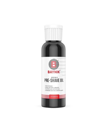 Baynik Organic Beard and Pre-Shave Oil - Unscented, 100% Natural Formula for Smooth Shaving and Skin Nourishment - Buy Online on GoSupps.com