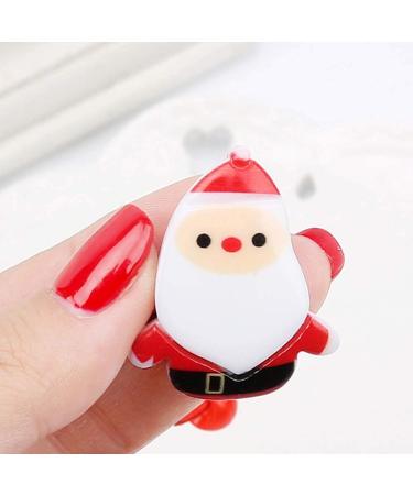 Frcolor 20 Pieces Christmas Hair Ties - Santa Claus & Snowman Ponytail Holders for Girls - Perfect Holiday Accessories - Buy Online on GoSupps.com