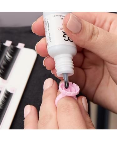 GladGirl False Eyelash Extension Glue - Fast-Dry 5ml Retention Up to 5 Weeks | Ideal for Classic Hybrid Volume & Mega Volume Lashes - Buy Online on GoSupps.com