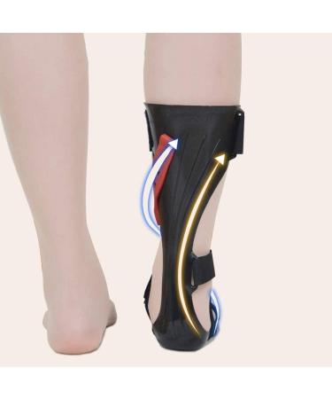 Adjustable Foot Drop Orthosis | Foot Stabilizer & Ankle Support | Large Left Size - Ideal for Sleep & Posture - Buy Online on GoSupps.com