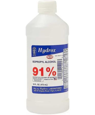 Hydrox 91 Isopropyl Rubbing Alcohol - 1 Gallon | Antiseptic Solution - Buy Online on GoSupps.com
