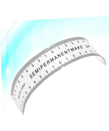 Hemoton 4 Pcs Professional Eyebrow Ruler Hairline Shaping Tool Brow Shaper Microblading Ruler Eyebrow Stamp mediumx4pcs Blackx4pcs - Buy Online on GoSupps.com