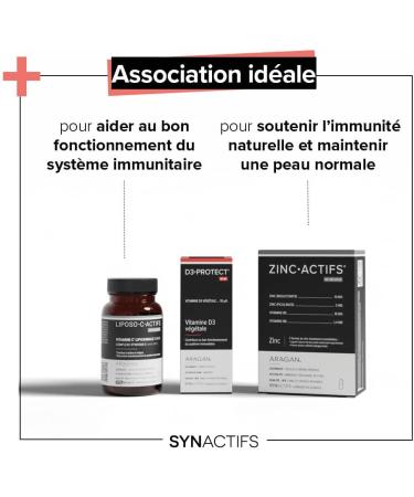 ARAGAN - Synactives - D3 Protect - Food Supplement Immunity - Strengthens the Immune System - Vegetable Vitamin D3 from Micro-Algae - 20 ml Bottle - Made in France - Buy Online on GoSupps.com