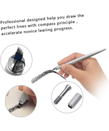  HONMEET 1 Pc Eyebrow Pencil Embroidered Metal Pen - Buy Online on GoSupps.com