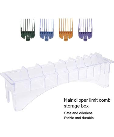 Clipper Guard Holder ANGGREK Guide Box Clipper Limit Comb Storage Box Hair Clipper Positioning Caliper Comb Organizer Case(Limit comb box 10 pcs) - Buy Online on GoSupps.com