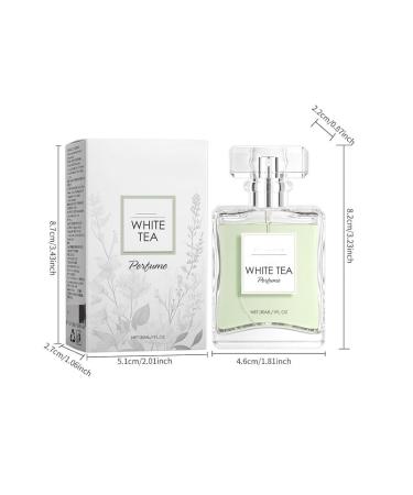 White Tea Perfume White Tea Eau De Toilette Spray Perfume for Women Refreshingly Elegant Long-Lasting Fragrance Women's Perfume Unveiling Sophisticated Charm (1 pack) - Buy Online on GoSupps.com