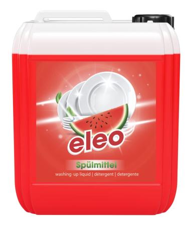 5L dishwashing detergent concentrate hand dishwashing detergent |invigorating fragrance & excellent fat solving power for clean dishes (Eleo detergent watermelon)