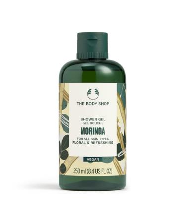 The Bo.dy Shop Moringa Shower Gel 250 ML - All Skin Types | Cleanse & Refresh | Vegan