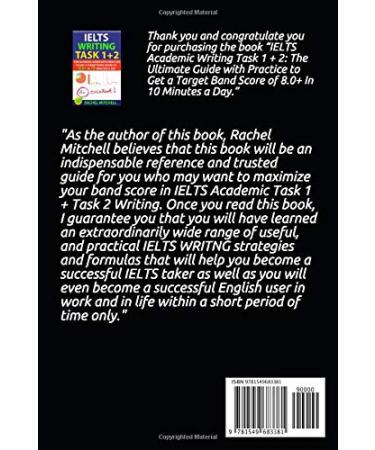 IELTS Writing Task 1 & 2 Ultimate Guide | Achieve Band Score 8.0+ in Just 10 Minutes a Day - International Shipping Available - Buy Online on GoSupps.com
