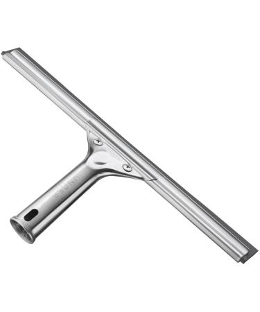 Unger Professional Stainless Steel Heavy-Duty Window and Glass Squeegee, 12" 12-inch Squeegee - Buy Online on GoSupps.com