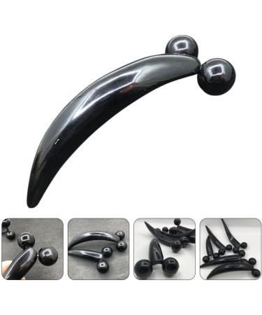 NOLITOY Ox Horn Massage Roller & Body Scraper Wheel - Facial & Eye Massager Tools for Therapy & Relaxation | International Shipping - Buy Online on GoSupps.com