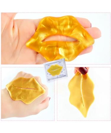 Collagen Crystal Lip Masks Set - 15PCs Hydrating & Nourishing Anti-Aging Gel Plasters for Soft & Plump Lips | 3 Types for Ultimate Skin Care - Buy Online on GoSupps.com