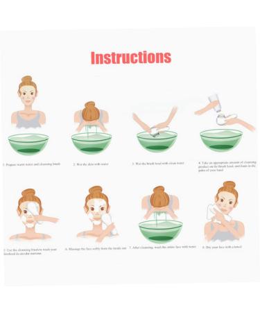 Face Scrubber Manual Face Wash Brush Silicone Facial Cleansing Brush 2 in 1 Face Cleansing Brush for Deep Cleaning Exfoliating - Buy Online on GoSupps.com