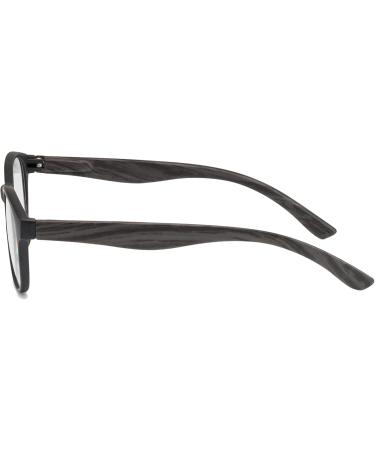 FILTRAL Round Reading Glasses | Modern Panto Design | +1.50 Diopter Black Plastic with Spring Temples - International Shipping - Buy Online on GoSupps.com