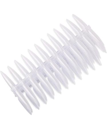 Housoutil 1 Set 20 Nail Training Manicure Tool Bronzing Pearls for Face Nail Polish False Nail Art Practice Nail Color Cards Nail Salon Tool Nail Art Kit Display Board 4.5x1.3cm Transparent - Buy Online on GoSupps.com