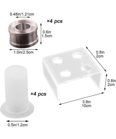 DIY Lipstick Mold Makeup Tool Kits Tube Lipstick Mold Homemade DIY Silicone Lip Balm Mold Crafts Tool Stand Balm Tube Style2 - Buy Online on GoSupps.com