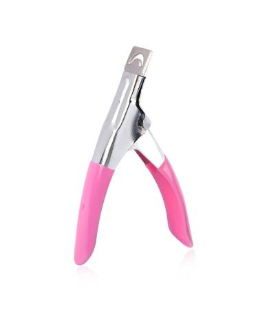 Nail Clippers Professional Manicure Pedicure Sharp Blade Clip Tool Acrylic Nail Clipper for Acrylic Nails Fake Nail Tips Salon Home Nail Art Plum