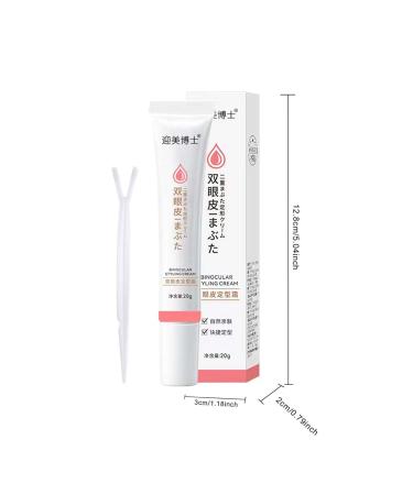 Double Eyelid Styling Cream - Invisible Double Lid Shaping Creme with Stick for Long-Lasting Results | International Shipping Available - Buy Online on GoSupps.com