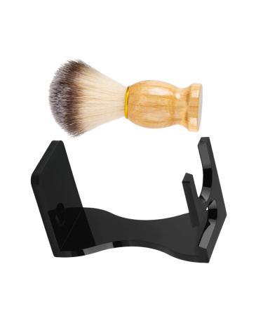 Frcolor 3 sets Razi Setting Black Suit for Men Black Men Suits Men's Suit Friseur Bartbrush Razor Brazing Razor Sour Tool Acrylpinsal Razor Razor Ober