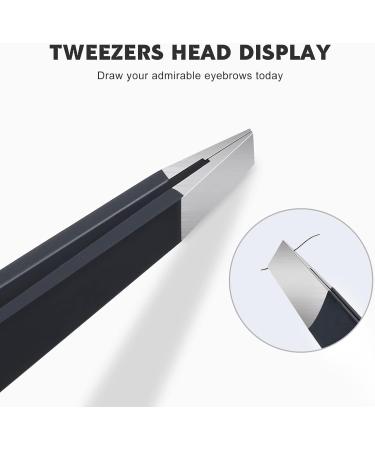 ZERNBER Precision Tweezer Set for Women - Stainless Steel, 4-Piece with Leather Bag - Buy Online on GoSupps.com
