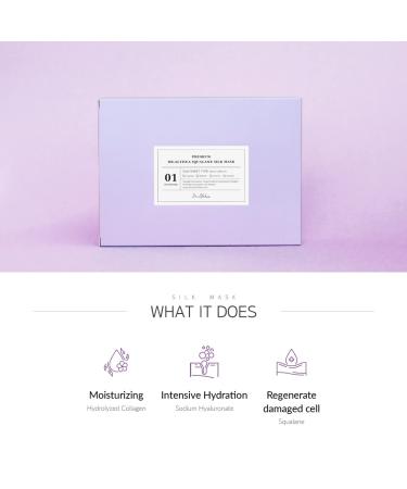 Dr. Althea Premium Mask Set - Squalane Water Glow Silk Conditioning Charcoal Deep Hydration & Pore Care (5pcs) - International Shipping Available - Buy Online on GoSupps.com