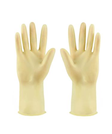 FINPAN Latex Protective Gloves Washing Dishes And Clothes Thickened Rubber Rubber Labor Protection Gloves Dishwashing Gloves
