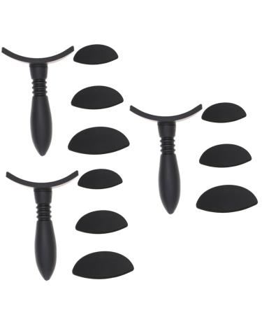 3 Sets Eye Shadow Stamp Applying Eye Shadow Tool Useul Eyeshadow Stamp Applying Eye Shadow Supply Durable Eyeshadow Seal Silicone Eyeshadow Applicator Eyeshadow Stamper Makeup Tool