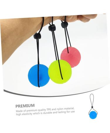 Frcolor 4-Piece Handle Ball Set for Finger Exercises | Mallet Finger & Baoding Balls | TPE Fitness Power Coach for Adults - Buy Online on GoSupps.com