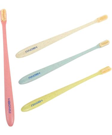 Mobestech 16 Pcs Soft Toothbrush & Tongue Brush Set - Travel-Friendly Cotton Brush 4 Pieces - Buy Online on GoSupps.com