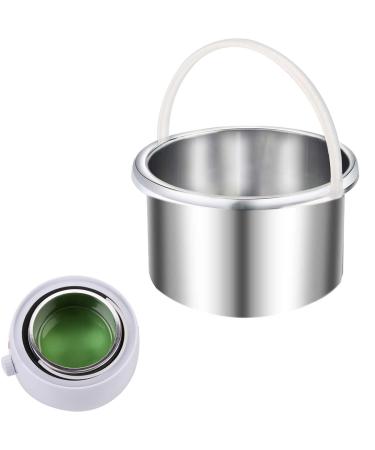 FIGHTART wax pot replacement for wax warmer inner pan tin container 500cc 14oz hair removal remover waxing can - Buy Online on GoSupps.com