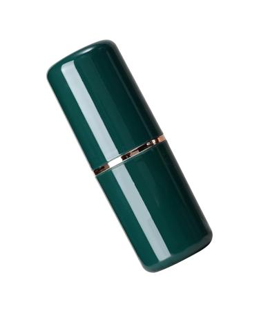 Travel Toothbrush Holder Compact Stylish Dustproof Toothbrush Cup Case for Hotel for Travel (Green)