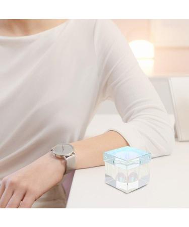 Nail Art Acrylic Liquid Powder Dappen Dish with Lid Clear Glass Crystal Cup Glassware Tools Glass Dappen Dish Nail Art Equipment - Buy Online on GoSupps.com